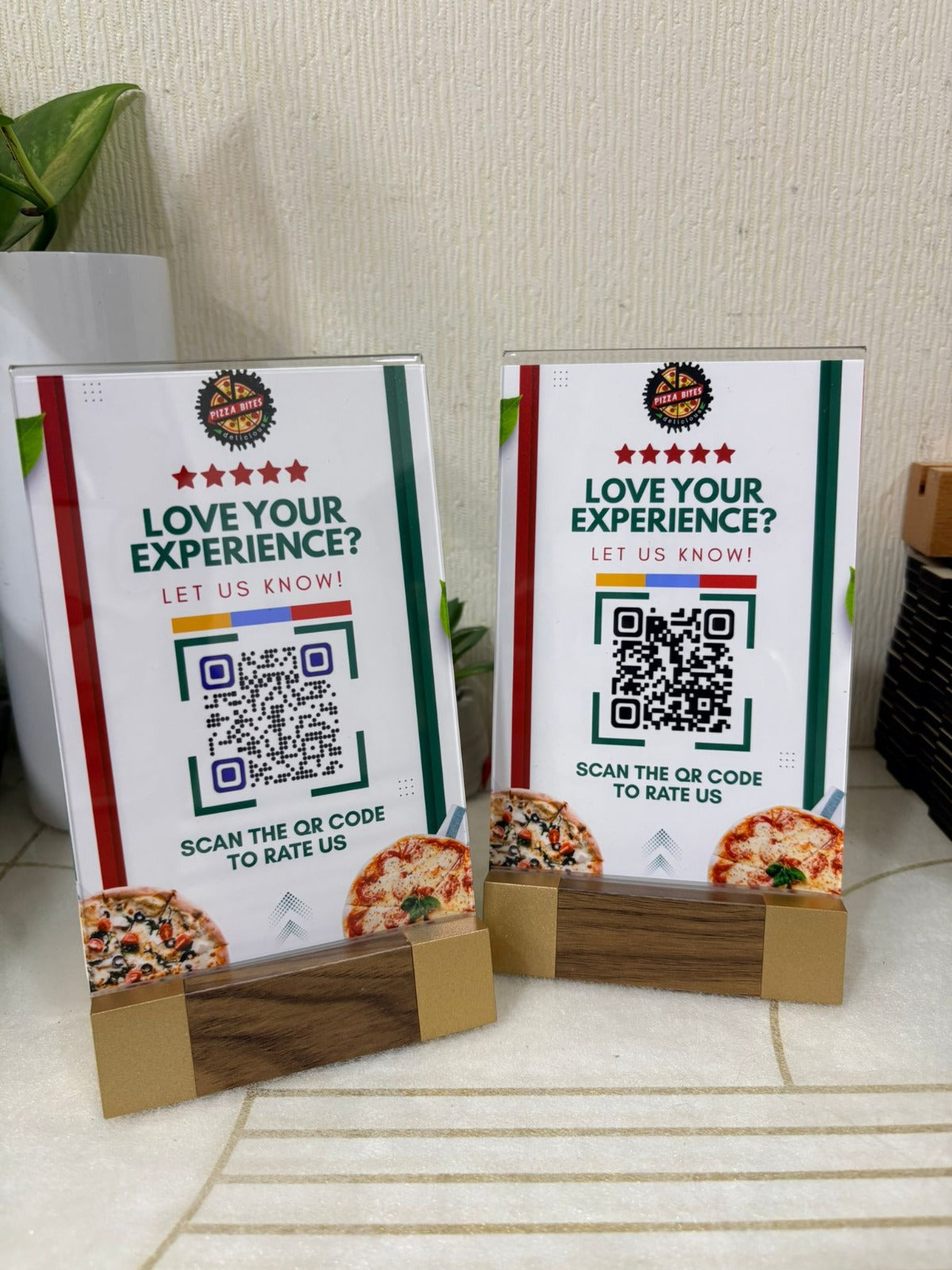 Google Review Standy