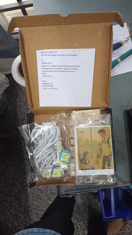 Customise Led Photo Clip lights | Personalized photo led wall decor | Hanging | Birthday Gift | Party for Home | Home decor | Romantic Anniversary gift