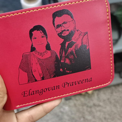 Engraved Men's Wallet With Customization | best customized wallets | Best gift for him | personalized wallet