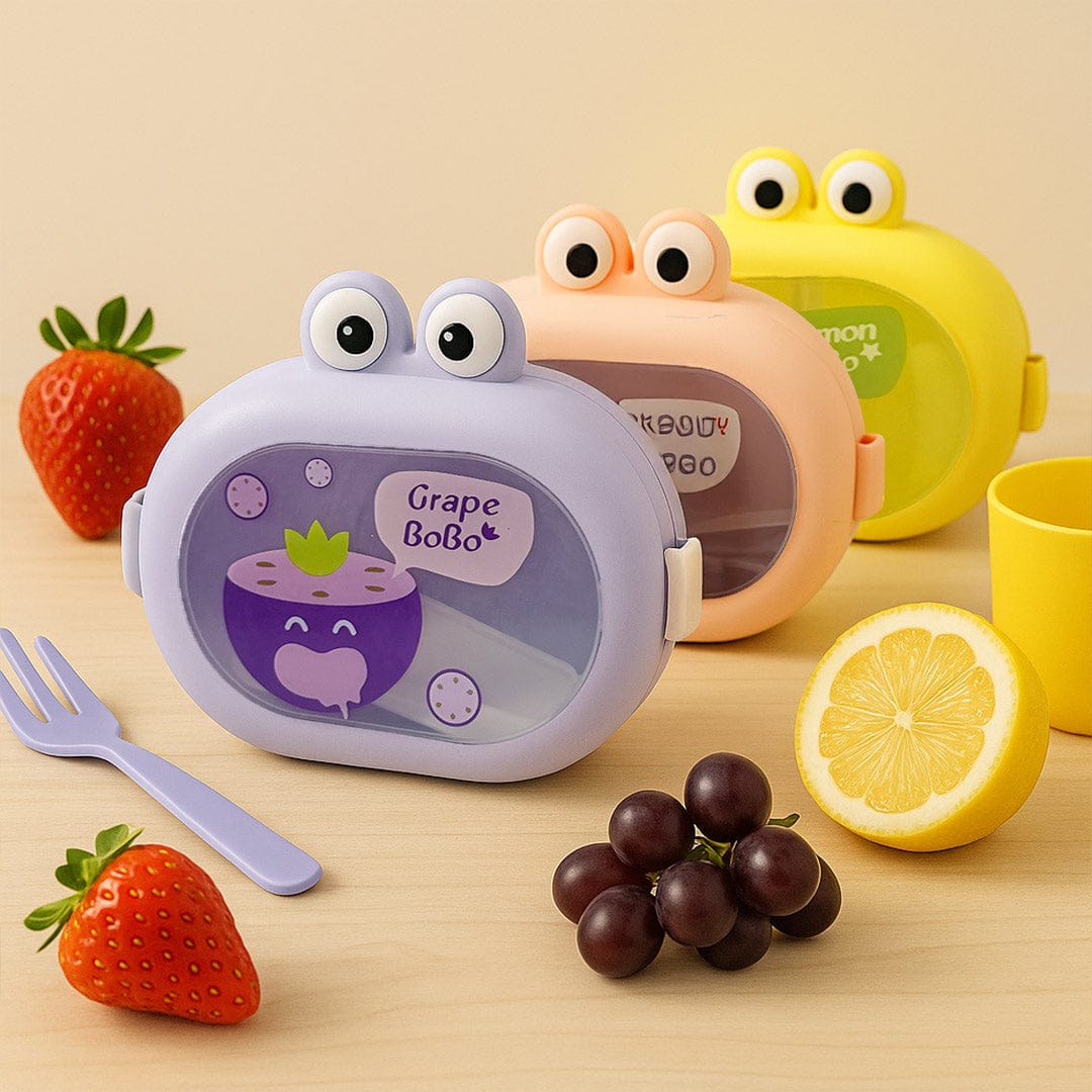 BoBo Cartoon Eye Lunchbox Set