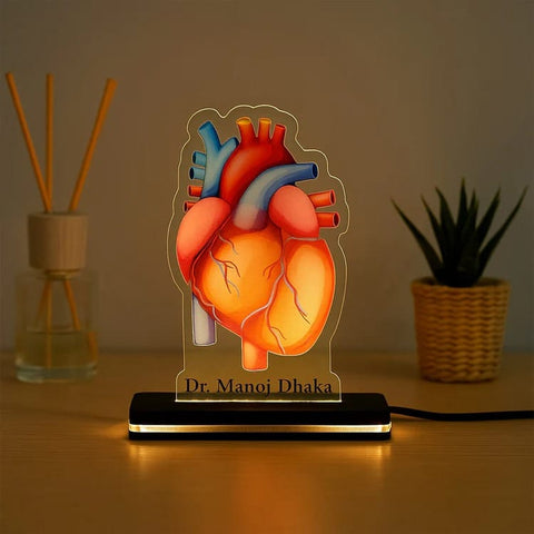 Custom Doctor Heart LED Lamp