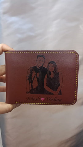 Engraved Men's Wallet With Customization | best customized wallets | Best gift for him | personalized wallet