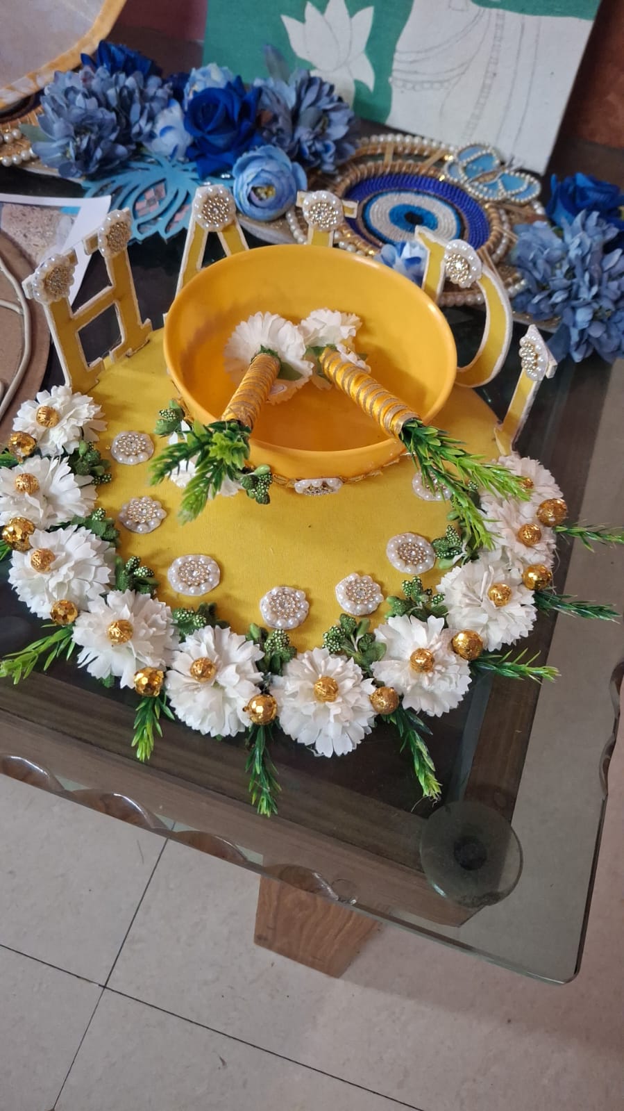 Haldi Mehandi Platter