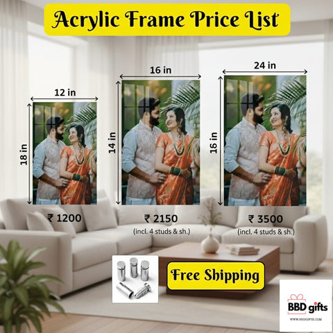 Custom Acrylic Photo Frame | Vibrant Wall Art Prints