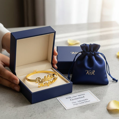 Customized Couple Name Bracelet