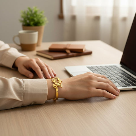 Customized Couple Name Bracelet