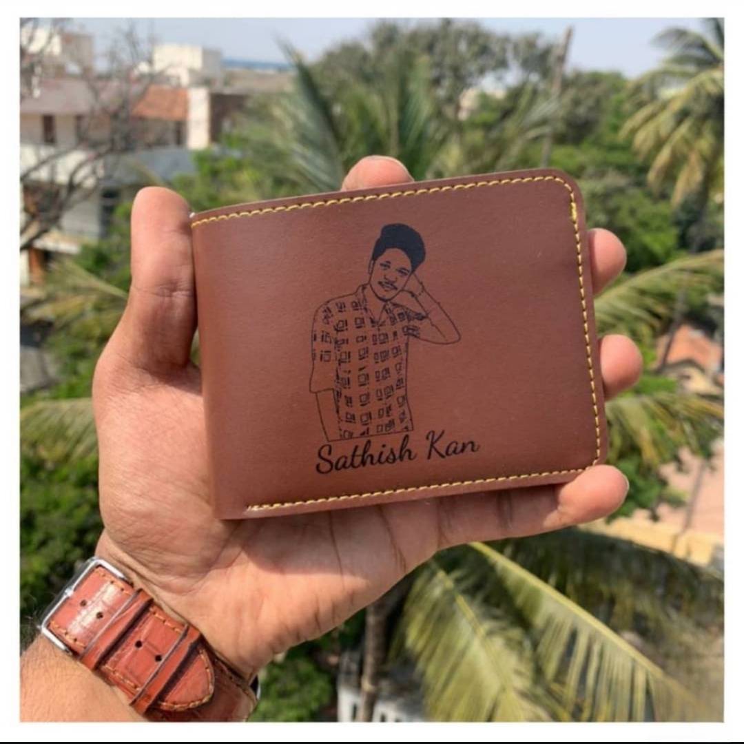 अनुकूलित स्केच बटुआ