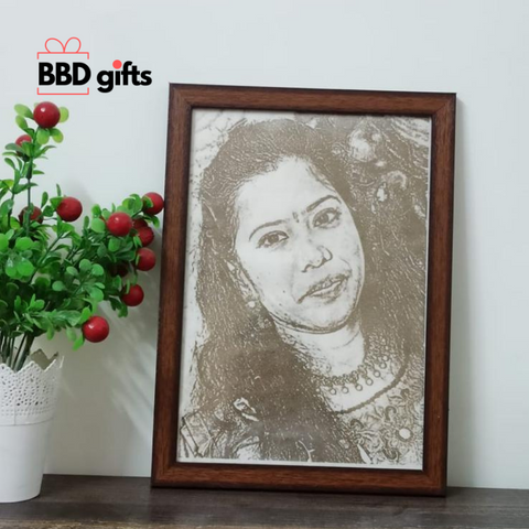 Customized Sand Art Sketch | Sand art sketch under 1500 rs | Best sand art for birthday | Buy sand art frames online | Sand art pictures under 1500 rs 