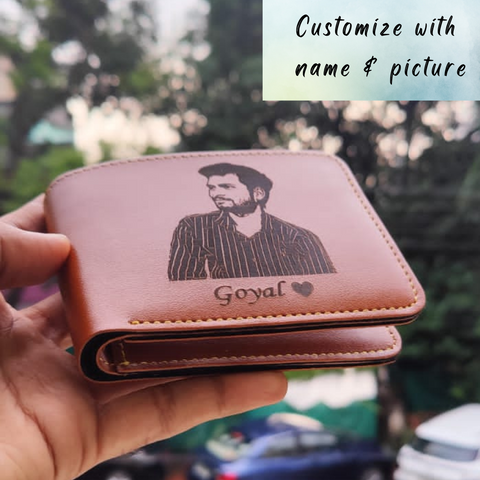 Customised wallet for men