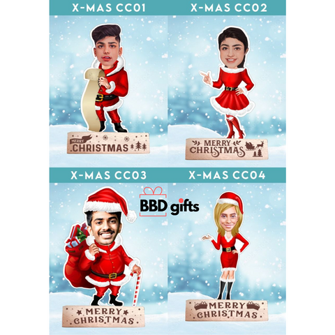 Christmas Themed Caricature Table Top | christmas gifts for all | christmas themed gifts | Best christmas gifts | Christmas gifts under 700 rs