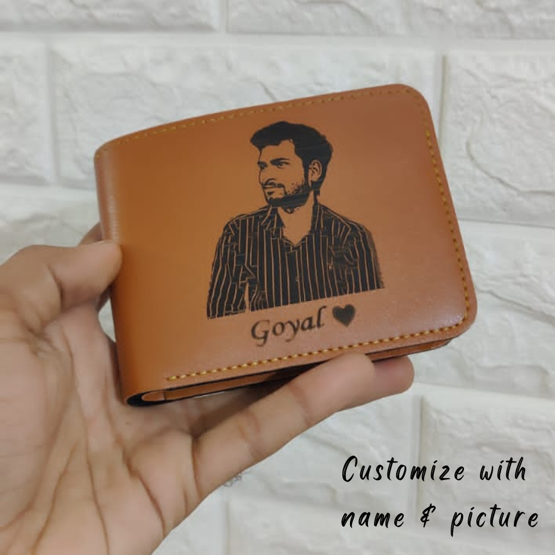Photo wallet for men
