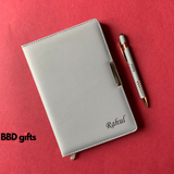 Customized Dairy | Dairies| Personalized Diary & Pen Combo Gift Set

With Name