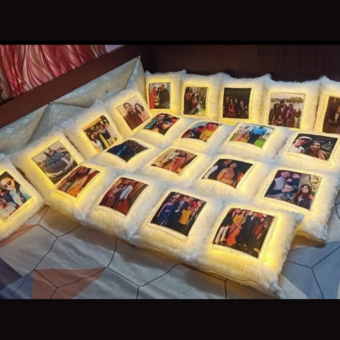 Customized LED Pillow - Led Cushions - Customized Pillows