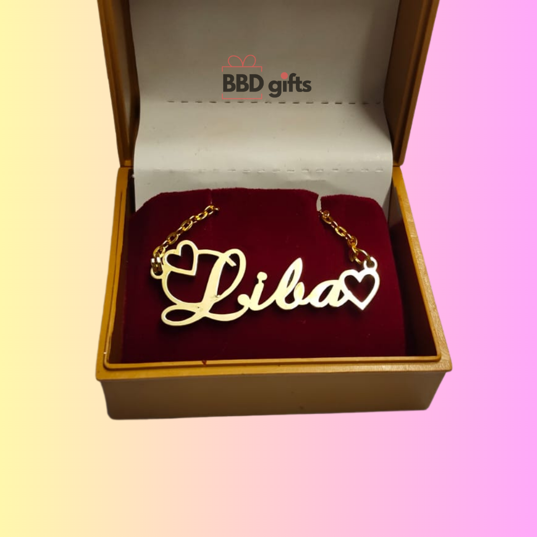 Personalized Name Pendant - Customized Neck Chain - Name Necklace
