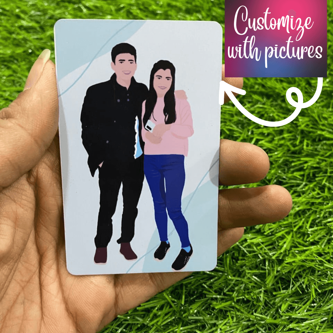 Customised Wallet Card Customized Wallet cards with illustration|Trendy wallet cards | best ...