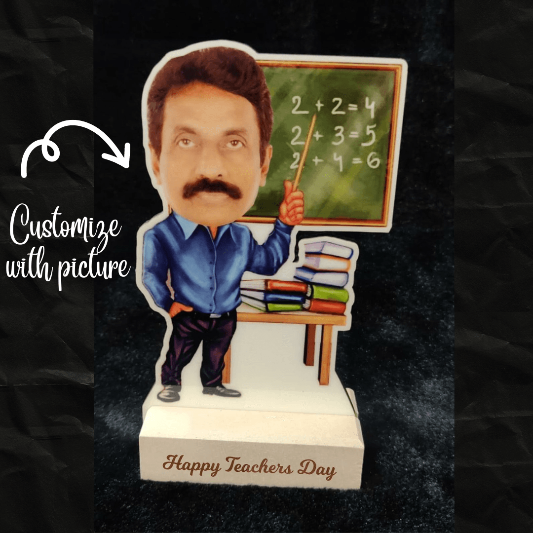 Teacher’s day Special customized caricature - BBD GIFTS