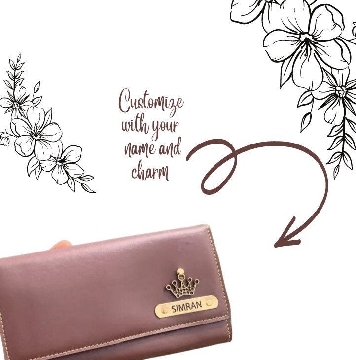 Personalized ladies wallet