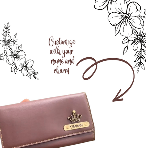 Personalized ladies wallet gift for her