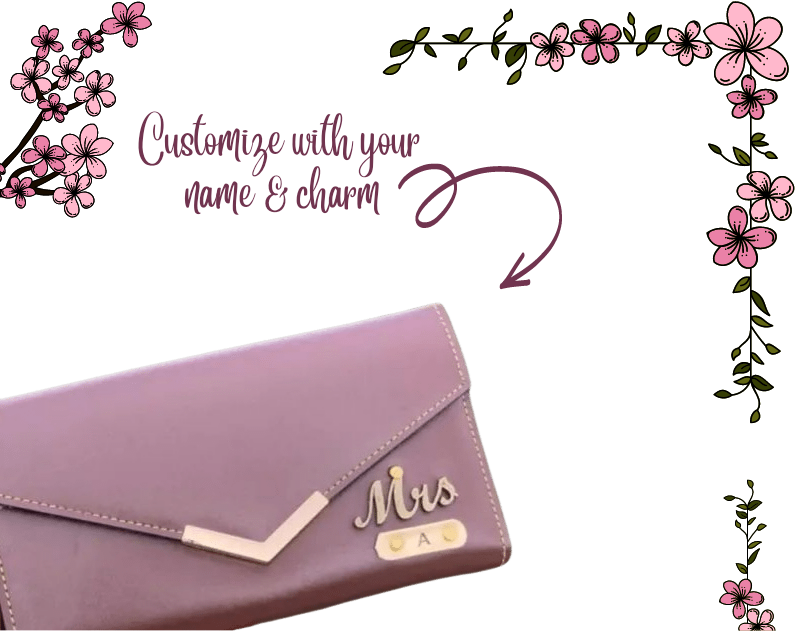 Personalized Ladies Wallet Reasonable Gift For Her