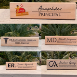 Customized Desktop Name Plate for Doctor