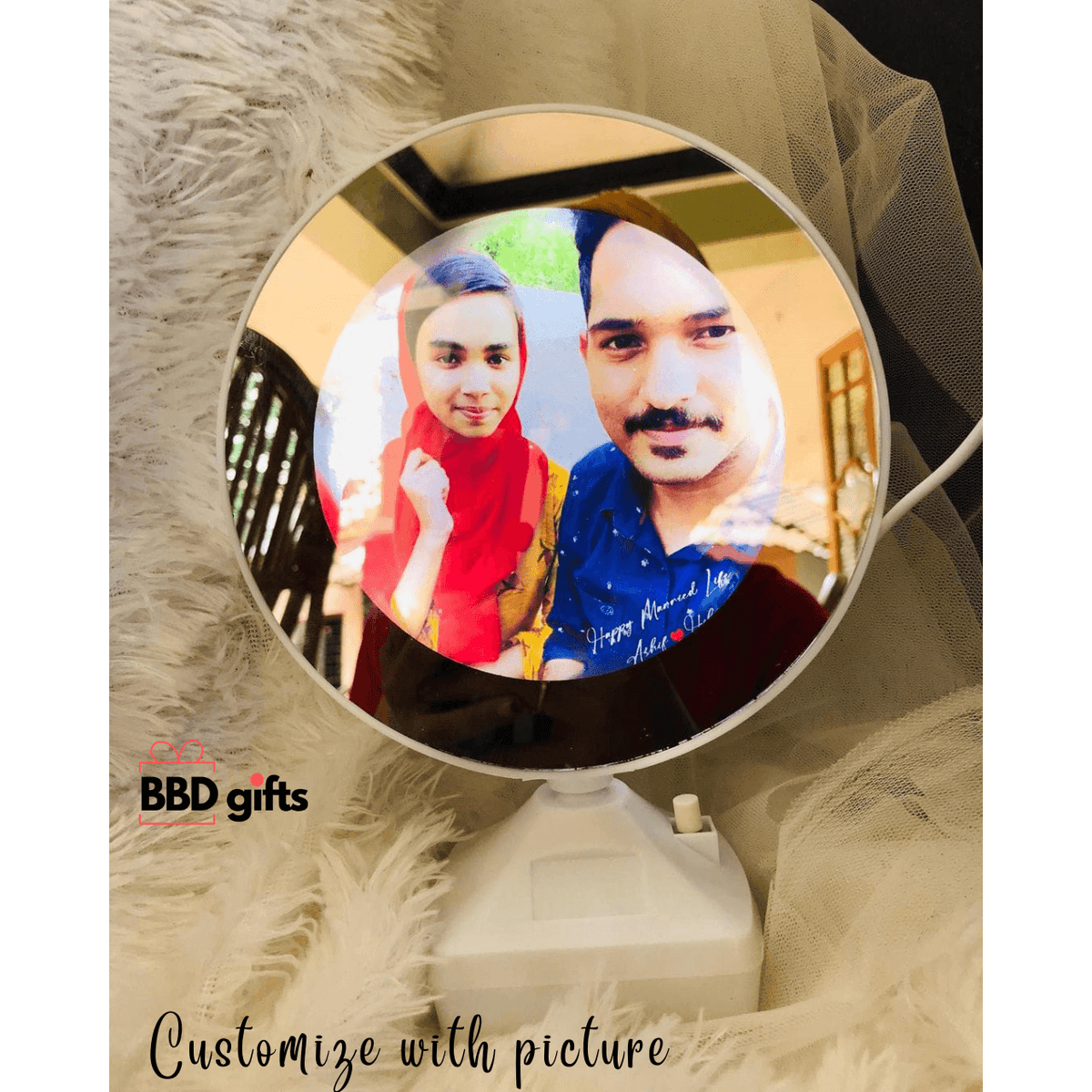 Customized Magic Mirror | Mirror with photos | Magic mirrors under 1000 rs | Best magic mirrors | buy magic mirrors online - BBD GIFTS