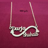 Name Necklace For Couple - Anniversary Gifts - Couple Gifts - Mangalsutra Chain
