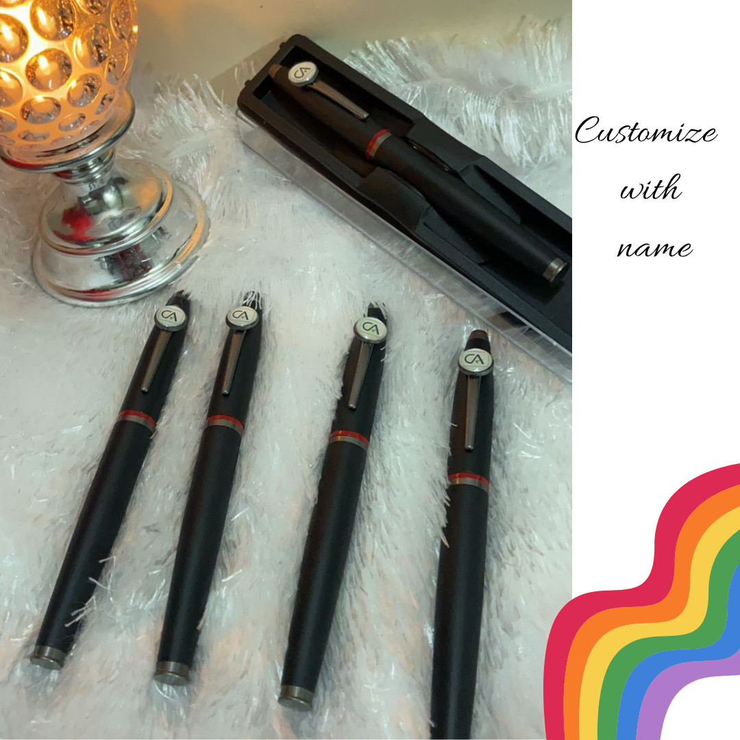 Customized CA Roller Pen|Personalized pen for CA's| Birthday gift for CA