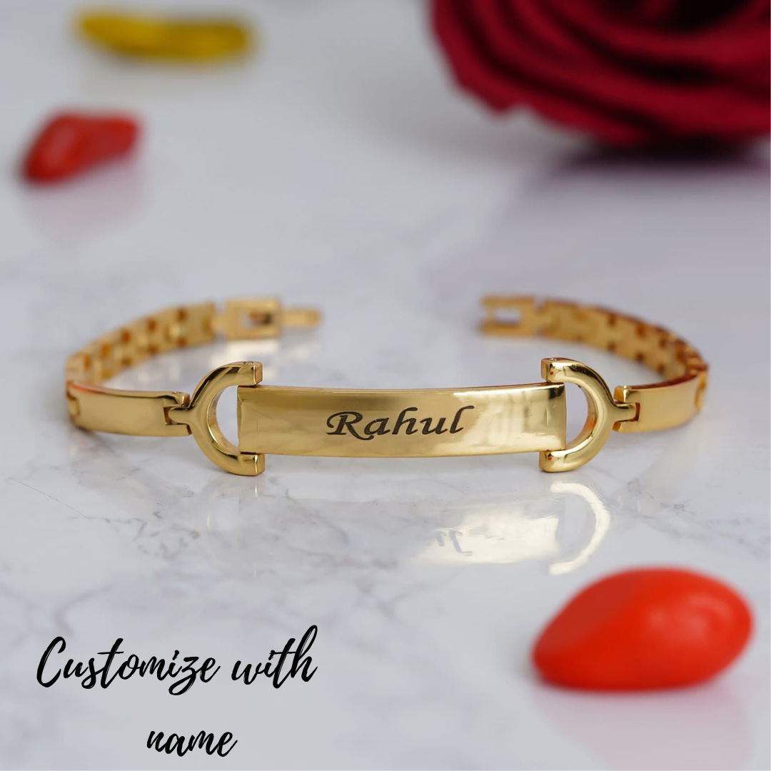 Brass rakhi bracelet | special rakhi for brother on rakshabandhan