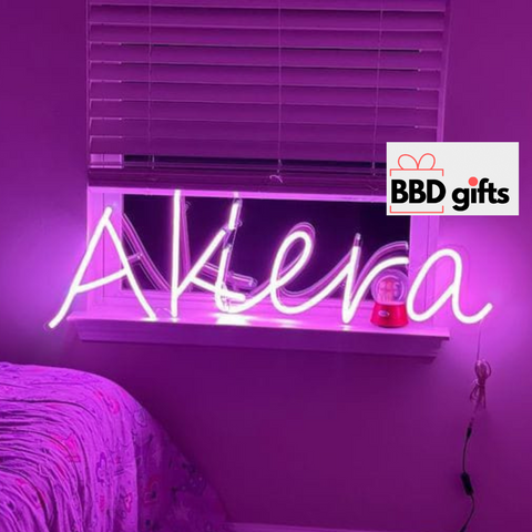 Customized Neon Light With Name