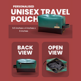 Personalized Unisex Travel Pouches | Unisex bags | Travel pouches for men and women | Unisex pouches for travelling | Unisex pouches under 1000 rs