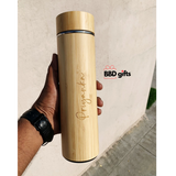 Customized Bamboo Hot & Cold Flask | Custom made water bottles | water bottles| Temperature water bottles under 1000 rs | Hot and cold water bottles