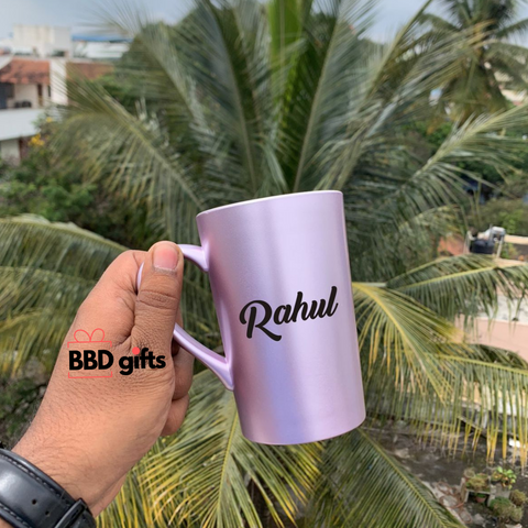 Customized Latte Tall Mug | Coffee mugs for coffee lovers | Chai cups for chai freaks | Mugs under 600 rs | Best mugs for coffee lovers