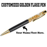 Gold Flake Pen And Keychain Combo | Best Pen And Keychain Combo