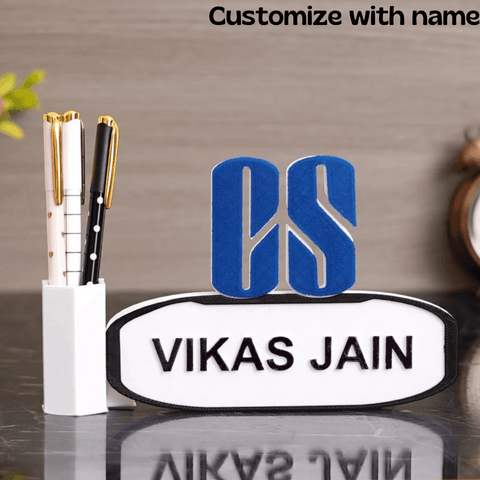 CS Personalized pen Stand | Best Gift For CS - BBD GIFTS