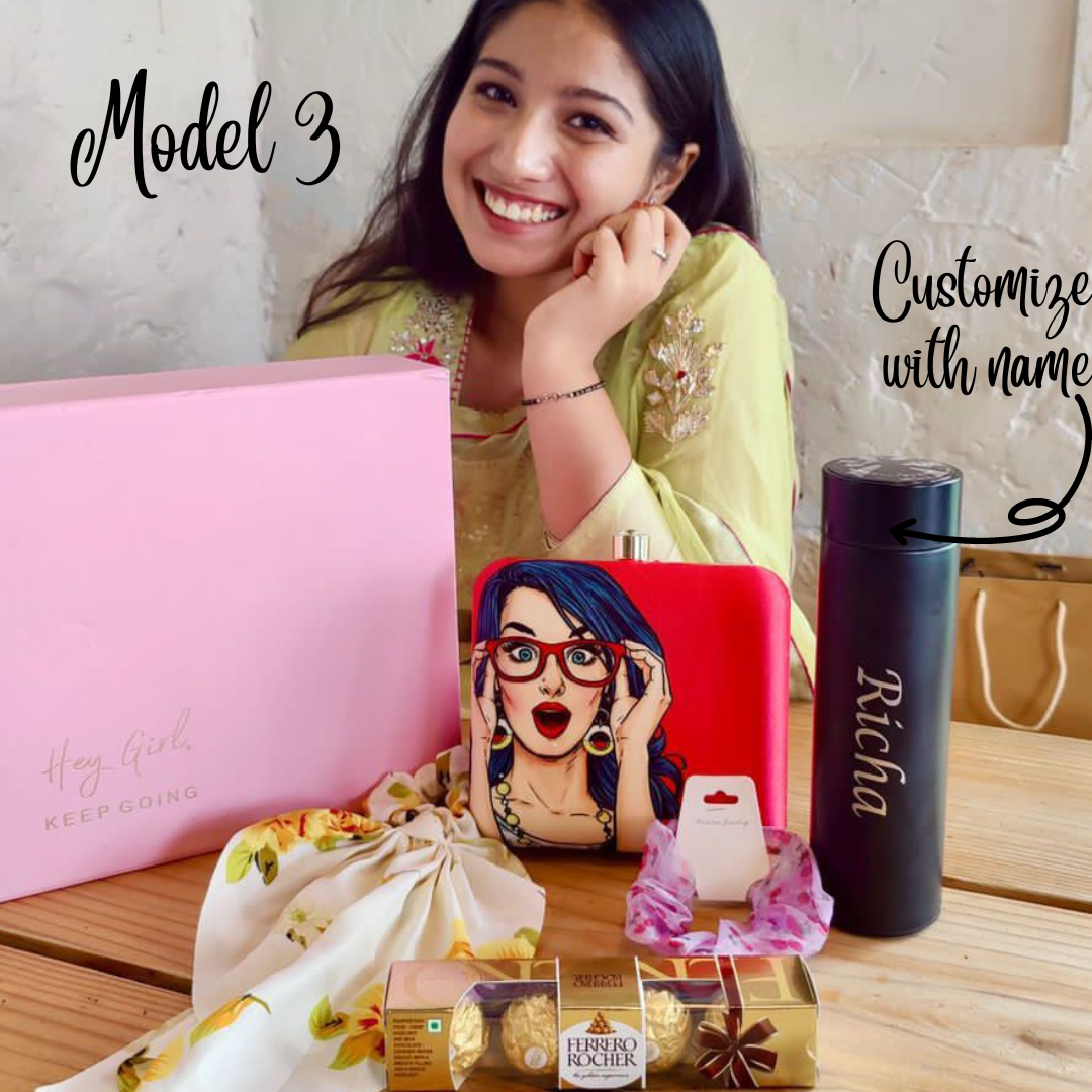 Customized combo for rakshabandhan | Gift Box For sister | Gift for siblings | Raksha Bandhan Combo