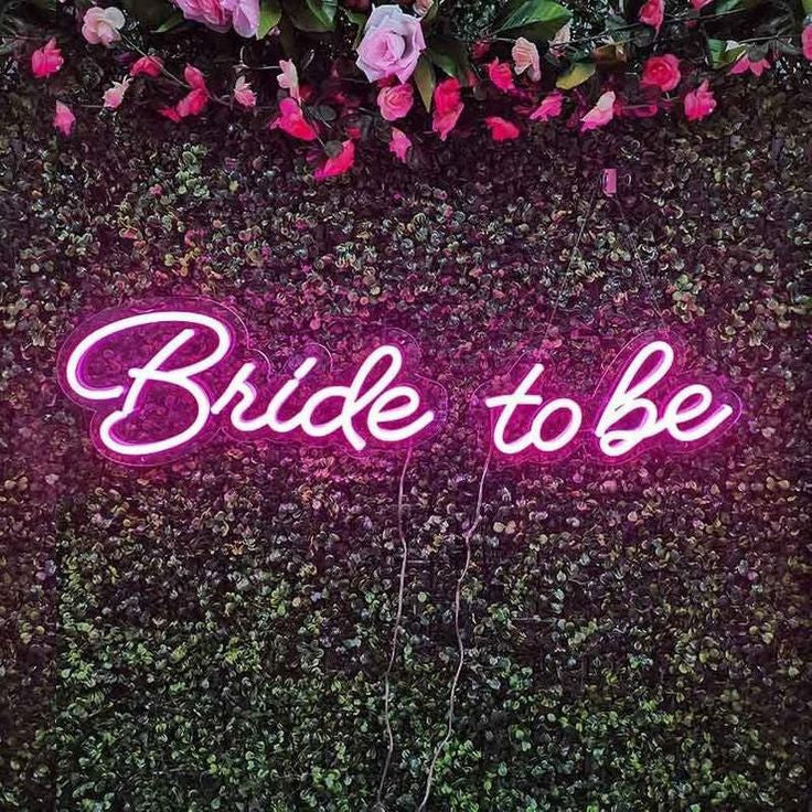 Bride To Be Neon Sign | Party decor | Wedding neon | Buy neon sign online