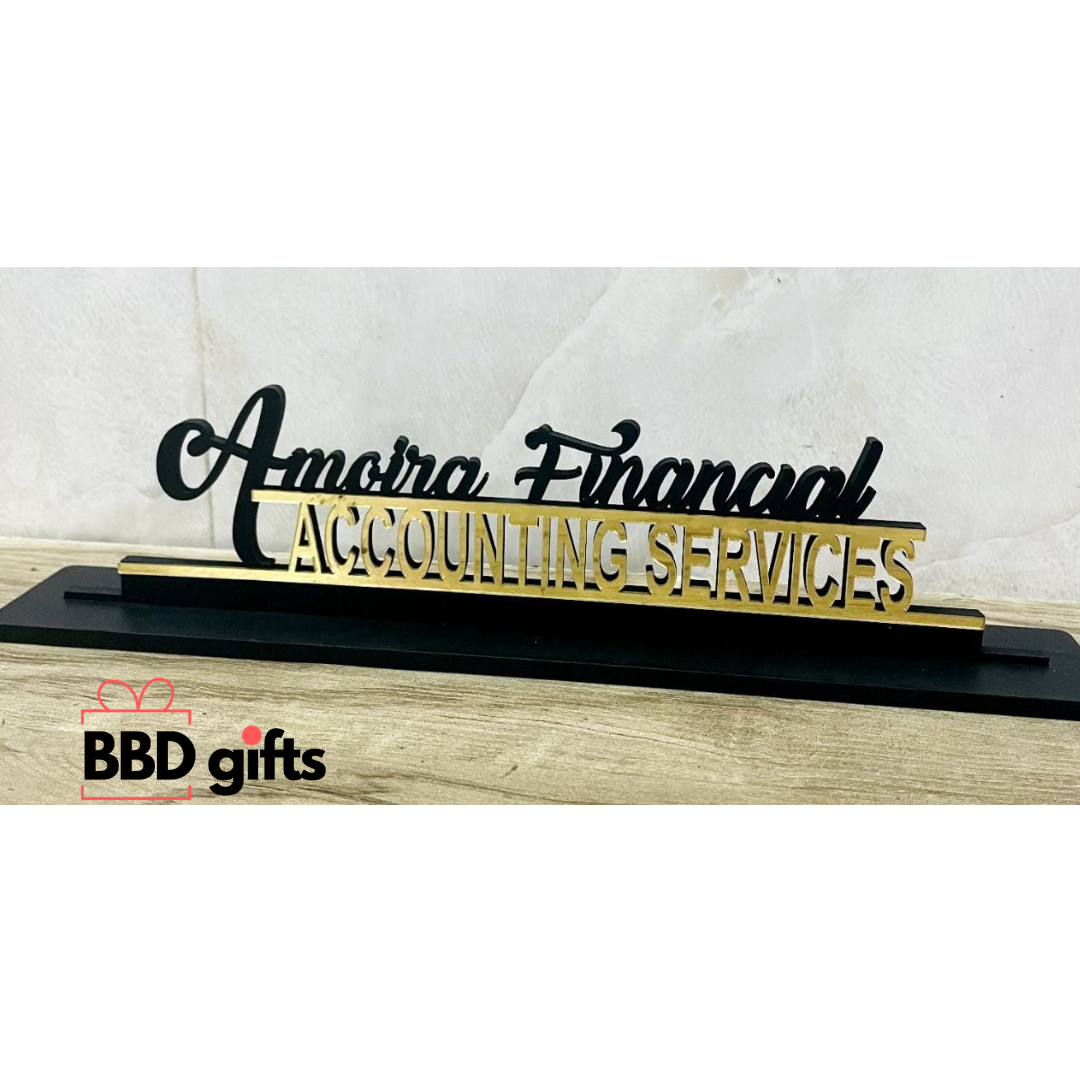 Personalised Office Desk Name Plate for Corporate  | Name plates for office | Name plates under 500 rs | Best name plates for offices