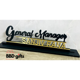 Personalised Office Desk Name Plate for Corporate  | Name plates for office | Name plates under 500 rs | Best name plates for offices