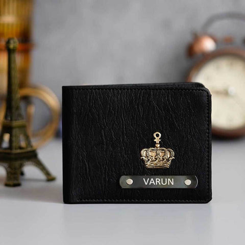Genius Leather Men Wallet with Name - Personalized Gifts for him - BBD GIFTS