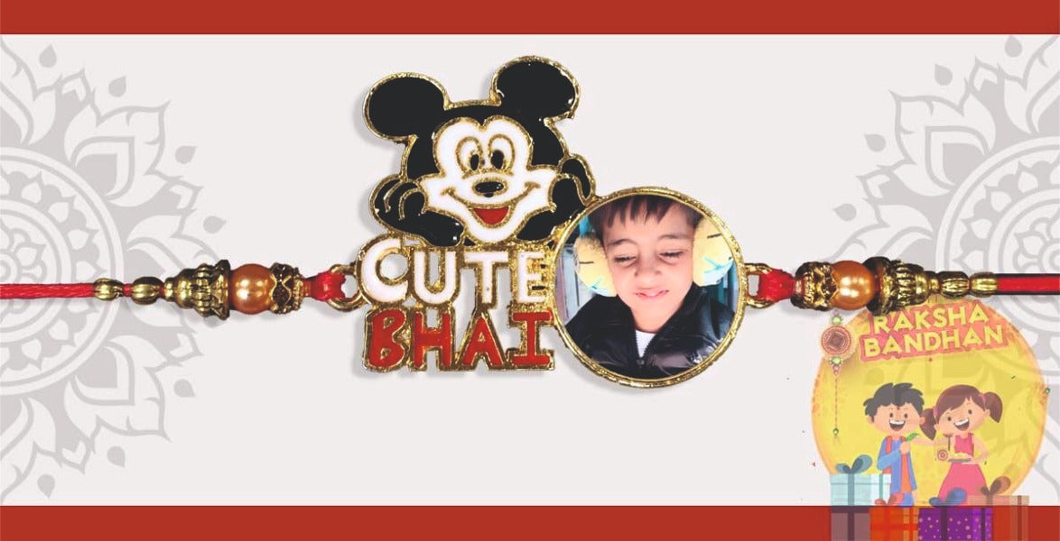 Mickey Mouse Rakhi | Customise Rakhi for kids | Kids Special Rakhis | Gift For Brother | Raksha bandhan special rakhi