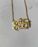 Name Pendant Necklace - Personalized Name Necklace - Gift For Her