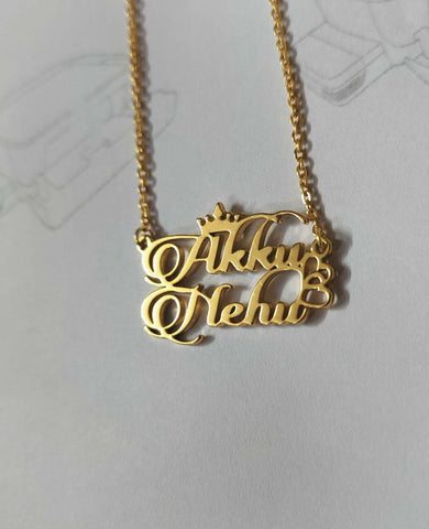 Name Pendant Necklace - Personalized Name Necklace - Gift For Her