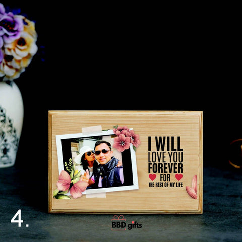 Customized Wooden Table Top Frame - BBD GIFTS