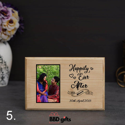 Customized Wooden Table Top Frame - BBD GIFTS