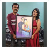 Customized Oil Painting With Wooden Frame