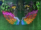 Custom Neon Led Light Wings | angel wings led neon sign | best neon background | 
best neon led strip lights