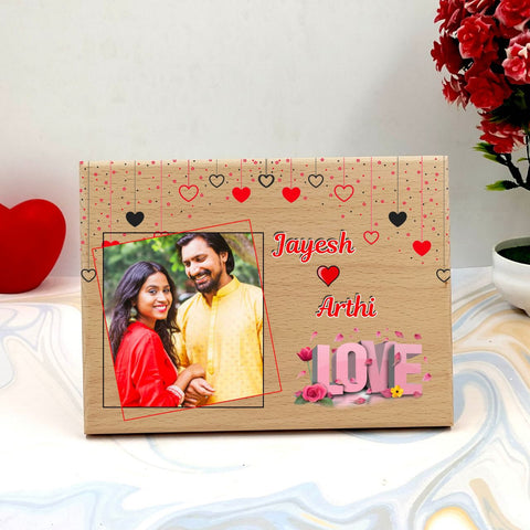 Valentine Wooden Frame - BBD GIFTS