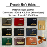 Customized Combo For Men - Best Gift For Men - Wallet Combo - Best Birthday Gift For Him - Corporate Gift IDeas