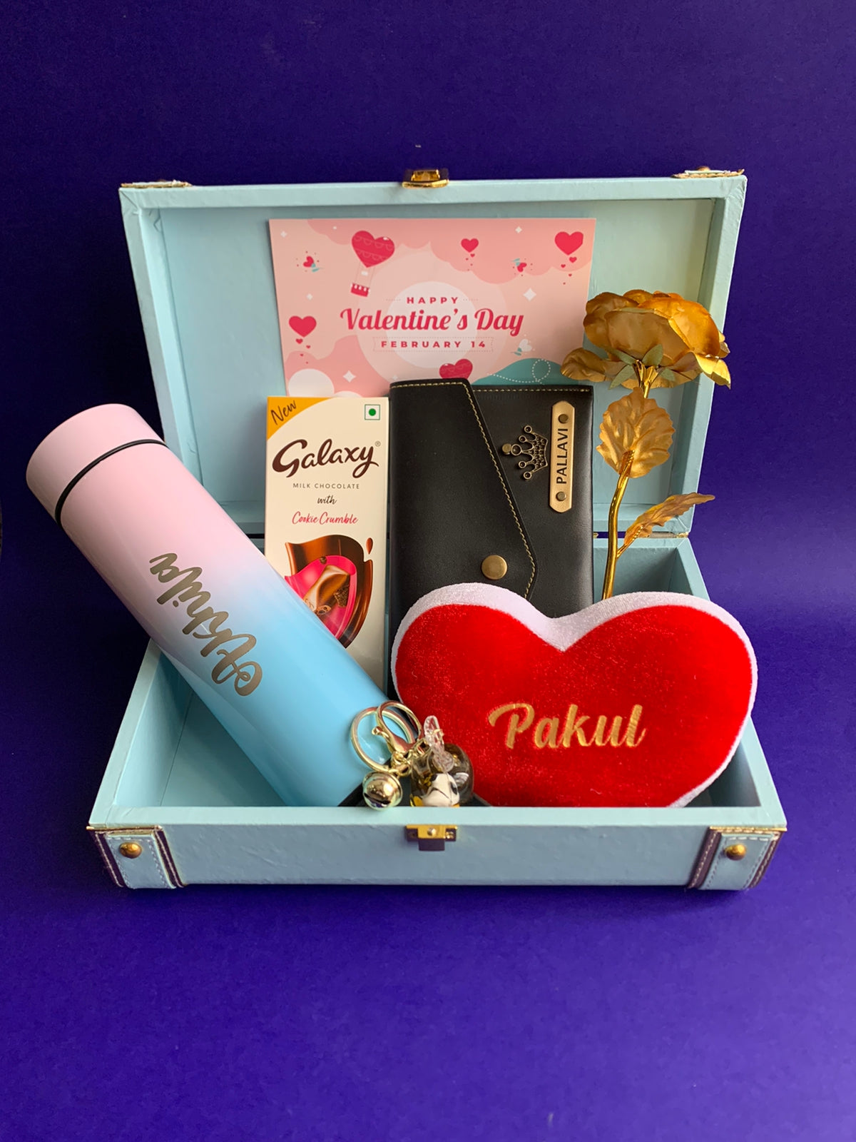 Men Valentine Combo Gift Pack With Personalized Name - Giftsholic