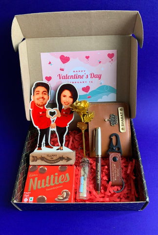 Own Hamper For Boyfriend | love combo 7 Romantic gifts for husband customized valentine's combo